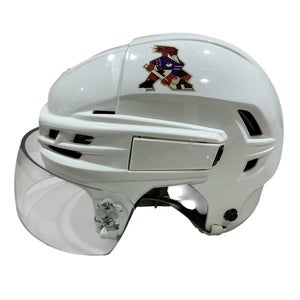 White Medium CCM Tacks 910 Helmet Pro Stock (Used) 1658