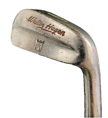 Walter Hagen 714 W/H Chipper Steel Shaft 35" RH Vintage Factory Leather Grip