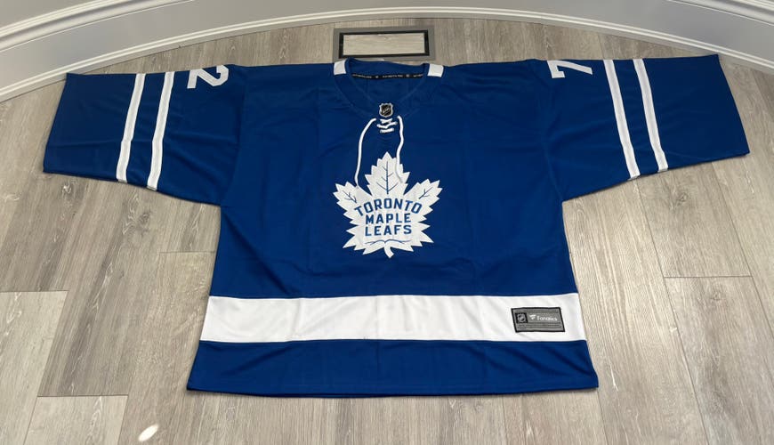 Blue Goalie Cut Adult Unisex Jersey (New)