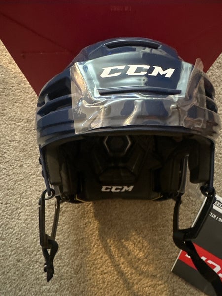 Large CCM Tacks 310 Navy Helmet (New)