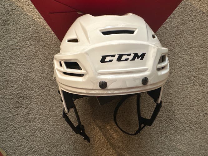 Large CCM Tacks 310 white Helmet (New)