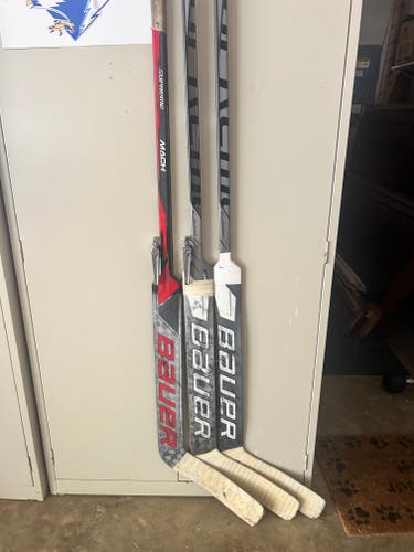 Senior Bauer Supreme Mach Regular Goalie Stick 27" Paddle (Used)