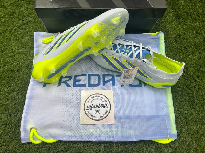 Adidas Predator Elite FG Cleats (JS0432) - Mens Size 11 - New (DS)