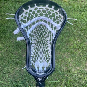 ECD ION LACROSSE HEAD PROFESSIONALLY STRUNG w/ Fresh Stringking 5s stringing