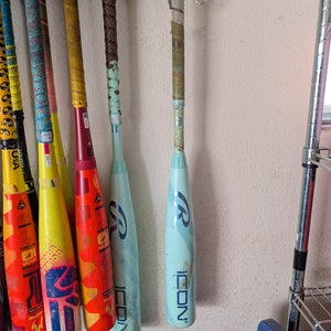2025 Rawlings Icon Composite USSSA Certified Bat (-10) 19 oz 29" (Used)