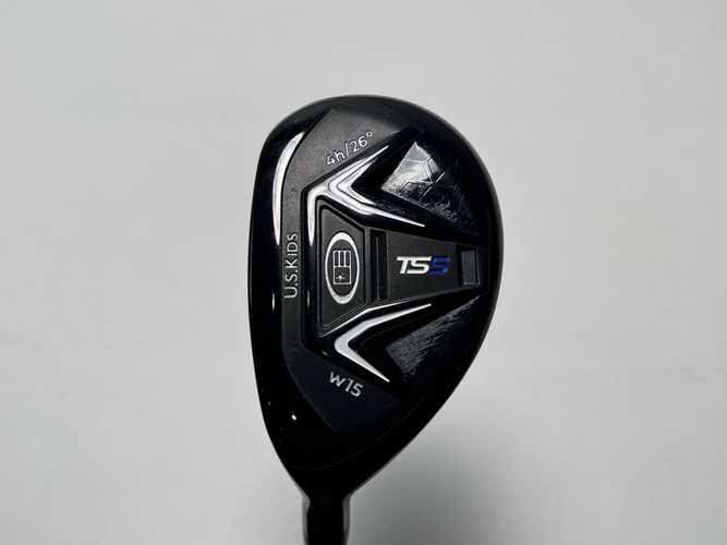 LEFTY US Kids TS5 W15 4 Hybrid 26* TS5 Orange 51" Youth Graphite Junior LH