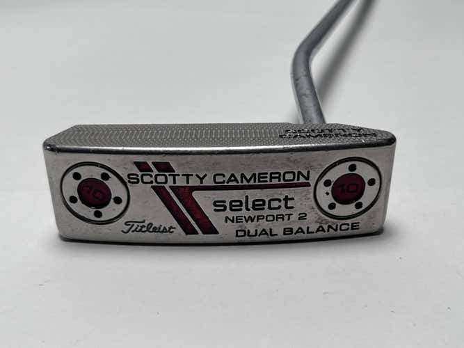 Scotty Cameron Select Newport 2 Dual Balance Putter 38" Mens RH - NEW 17" GRIP