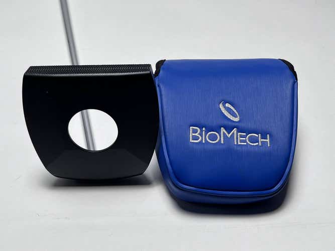 LEFTY Biomech Golf Armlock Putter 38" Mens LH HC - JumboFlat 17"