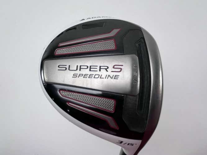 Adams Speedline Super S 3 Fairway Wood 15* Matrix HD Radix S VI Stiff RH