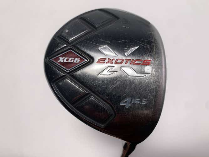 Tour Edge XCG6 4 Fairway Wood 16.5* Matrix Ozik HD6.1 Stiff RH Midsize Grip