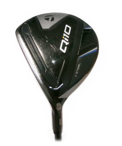 LH TaylorMade Qi10 18* 5 Fairway Wood Graphite Ventus TR Blue 6-R Regular Flex