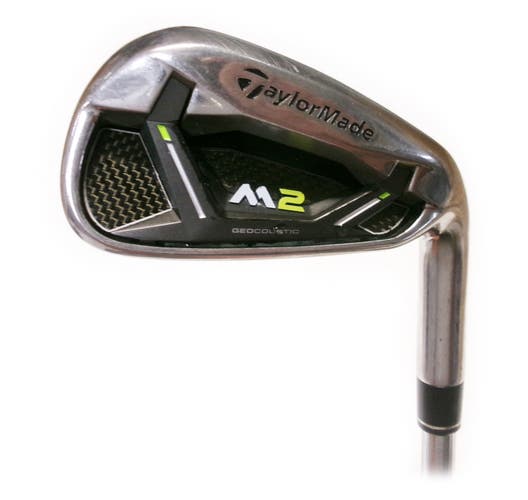 TaylorMade 2017 M2 Single 6 Iron  REAX Steel High Launch 88 Stiff Flex