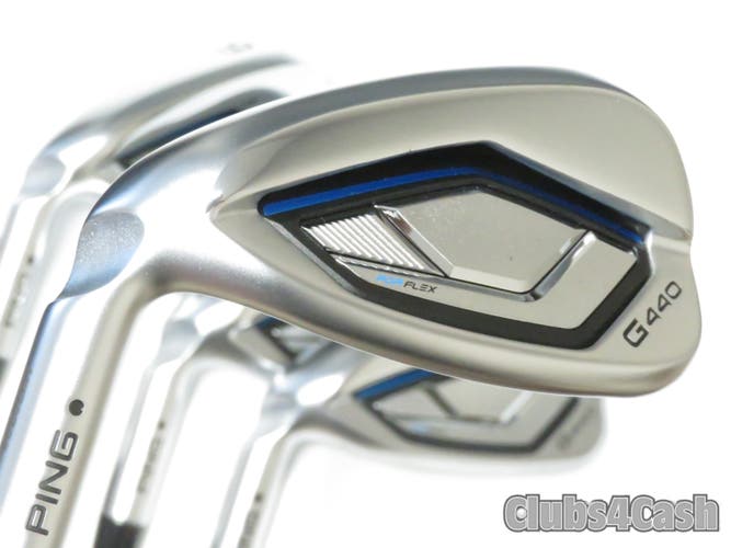 PING G440 Irons Black Dot KBS Tour 110 Regular 6-P LEFT LH  +1/2" TALL   MINT