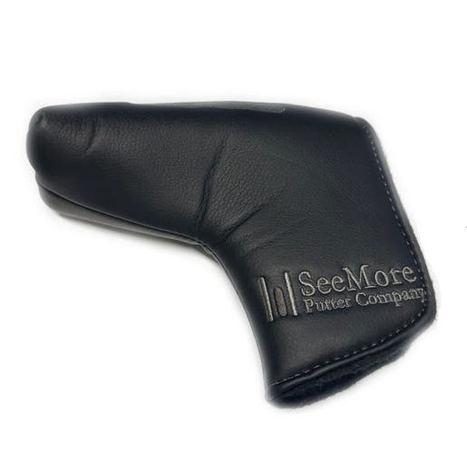 SeeMore Putters Black Blade Headcover
