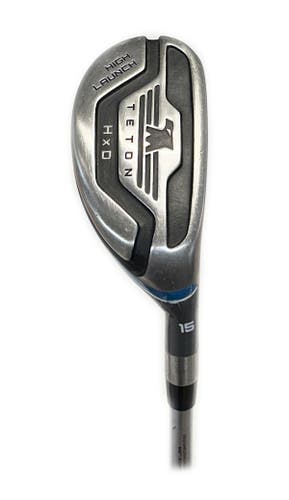 Teton HxD High Launch 15* Hybrid/Rescue Driver Graphite Stiff Flex