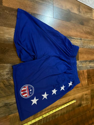 Warrior lacrosse All American games AAG shorts size men’s M