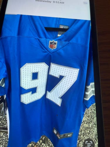 Blue Small Adult Unisex Nike Jersey (New) Hutchinson Jersey