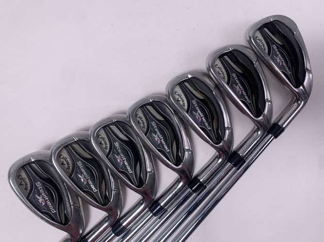 Callaway Steelhead XR Iron Set 5-PW+AW True Temper XP 95 R300 Regular RH -1/2''