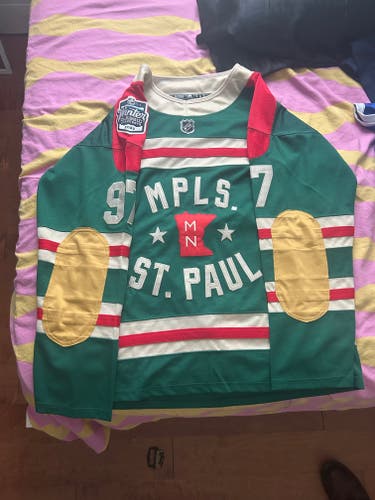 Kirill Kaprizov 2022 Minnesota Wild Winter Classic Jersey