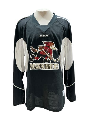 Tucson Roadrunners Black CCM Practice Jersey Size 58 (New) 1673