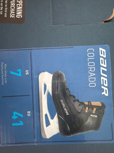 Bauer Colorado Hockey Skates 7 (New)