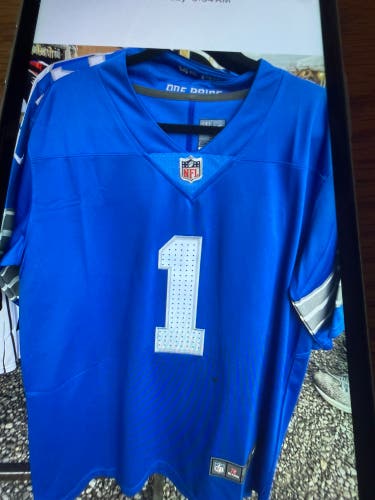 Blue Small Men's Nike Jersey (New) Jaymo Williams NFL Football Jersey