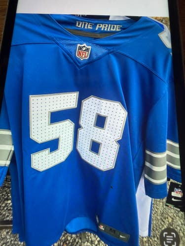 Blue Medium Adult Unisex Nike Jersey (New)