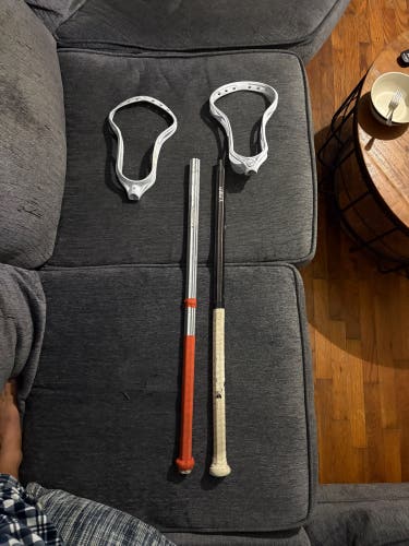 3-head, 2-shaft lacrosse lot
