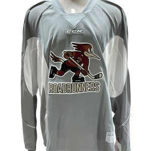 Tucson Roadrunners Gray CCM Practice Jersey Size 58 (New) 1676