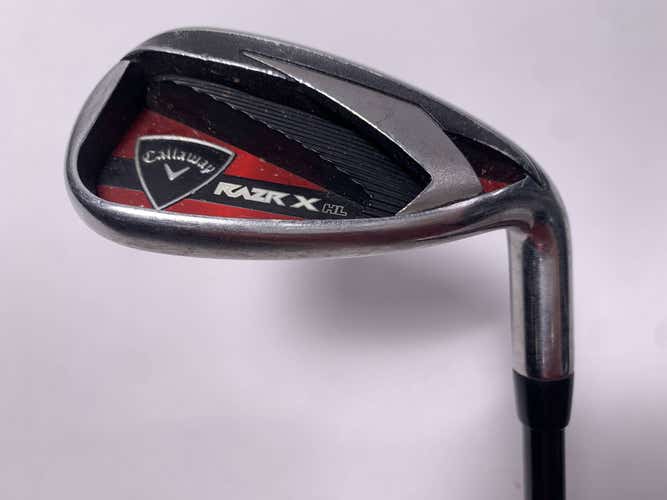 Callaway Razr X HL Approach Wedge AW RAZR X 75g Stiff Graphite Mens RH