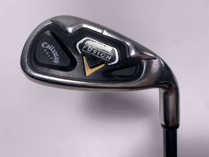 Callaway Fusion Single 9 Iron Matrix Studio 74 74g Stiff Graphite Mens RH