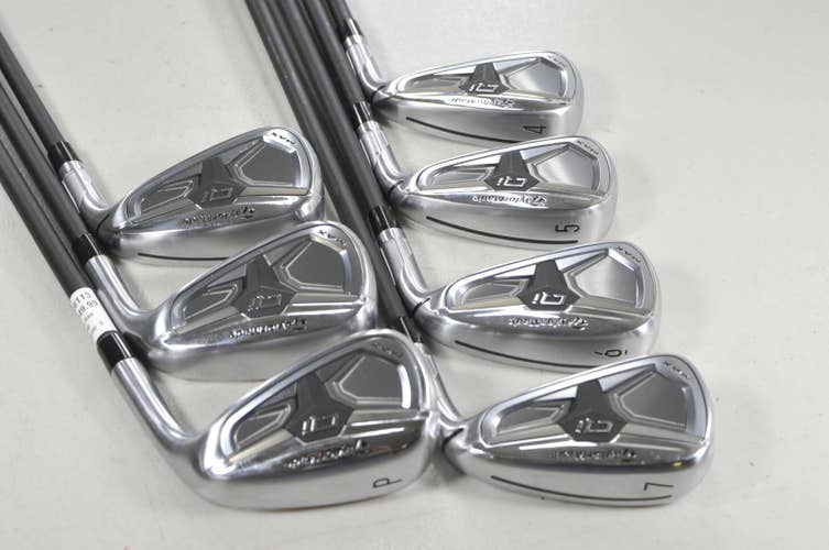 TaylorMade Qi Max 4-PW Iron Set REAX KBS 65 Regular Flex Graphite #226113