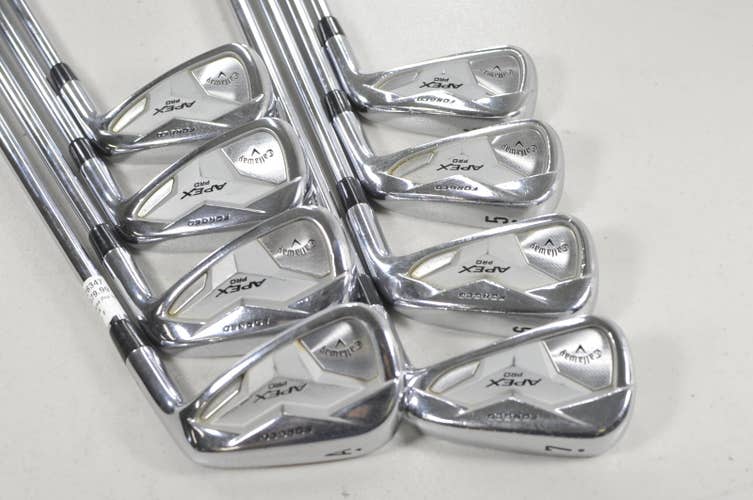 Callaway Apex Pro 19 4-PW,AW Iron Set Project X 6.0 Stiff Steel #226347