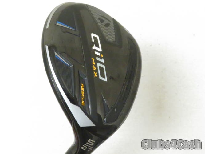 Taylormade Womens Qi10 Max Rescue 27 5H Fujikura Speeder NX 40-L  +3/4" TALL