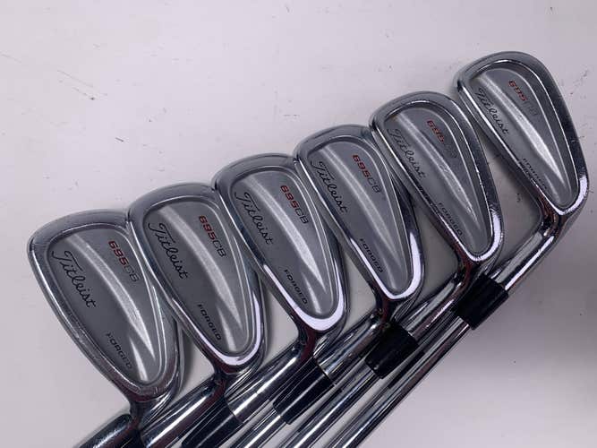 Titleist 695 CB Forged Iron Set 5-PW Rifle FCM 6.5 Extra Stiff RH +1/2''