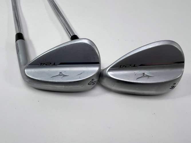Mizuno T24 Soft Satin Wedge Set 52* 10 | 56* 8 True Temper DG 132g Stiff RH