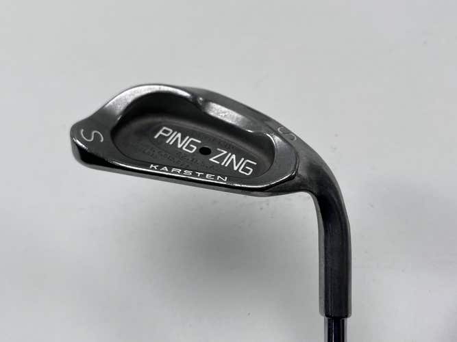 Ping Zing Sand Wedge SW Black Dot Karsten KT-M Stiff Steel Mens RH