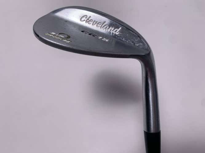 Cleveland CG15 Satin Chrome Lob Wedge LW 58* 12 Bounce Traction Wedge RH