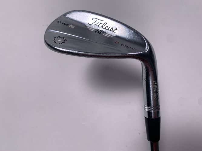 Titleist Vokey SM6 Tour Chrome Gap Wedge GW 52* 8 Bounce F-Grind SM6 Wedge RH