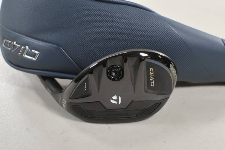 TaylorMade Qi4D Max Rescue 3-20 Hybrid REAX KBS 50 Stiff Graphite #226185