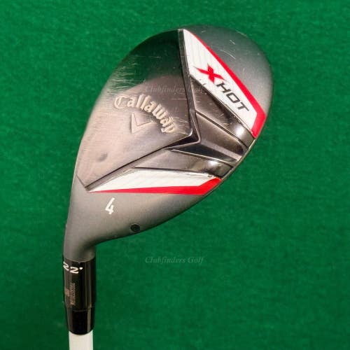 LH Callaway X Hot Pro 22 4 Hybrid Callaway X Hot H 65-R Graphite Regular