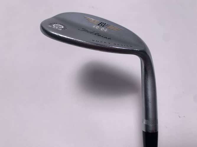 Titleist Vokey Spin Milled SM4 Chrome Lob Wedge LW 60* 4 Project X Stiff RH