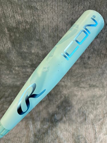 2026 Rawlings Icon Composite Bat USSSA Certified (-10) Composite 18 oz 28" (Used)