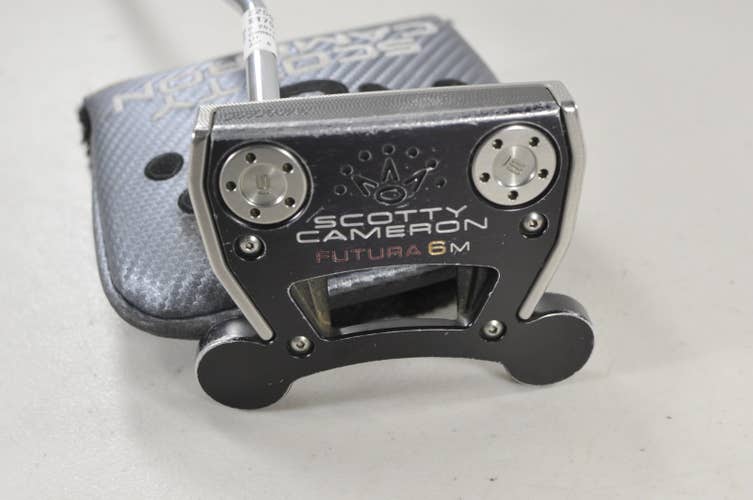 LEFT HANDED Titleist 2017 Scotty Cameron Futura 6M 34" Putter Steel #225949