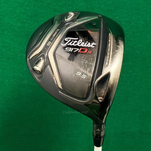 Titleist 917 D3 917D3 9.5 Driver Mitsubishi Rayon Fubuki 63 Extra Stiff