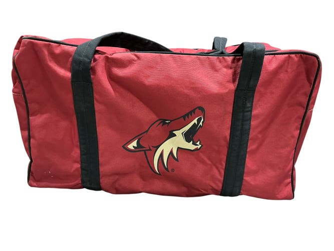 Arizona Coyotes Coach Equipment Hockey Bag (Used) 1681