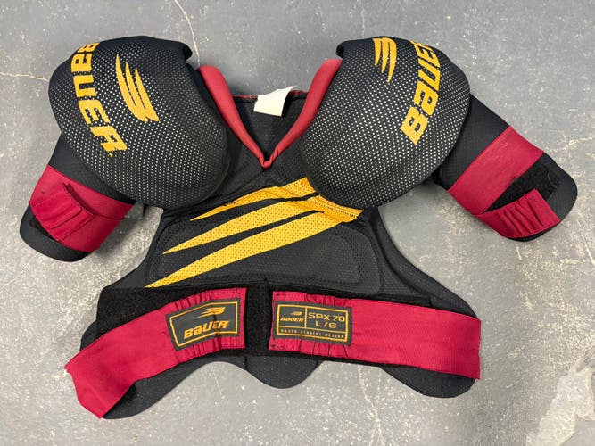 Men's Large Senior Bauer X Shoulder Pads (Used)