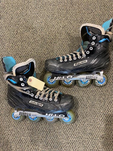 Senior Bauer RSX Inline Skates Regular Width Size 11 (Used)
