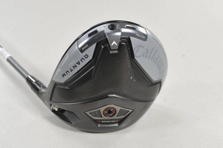 Callaway Quantum Max 10.5* Driver Denali Silver 50g Regular Flex Right #225930