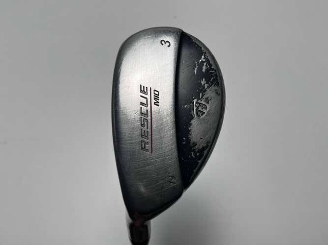 TaylorMade Rescue Mid 3 Hybrid 19* Regular Graphite Mens LH